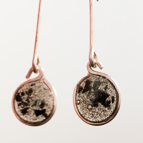 Marbled Resin Earrings - Picture 1 of 4